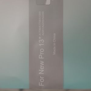 Macbook Case with Glass Screen protector and 2 Touch Bars, New unused